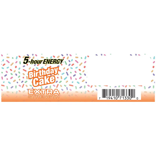 Birthday Cake Flavor Stickers